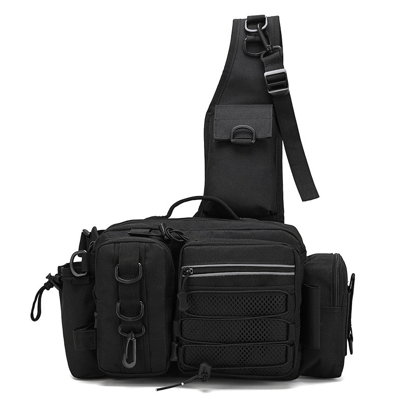 Tactical Multi-Pocket Sling Bag Bowlift