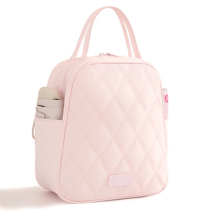 Quilted Insulated Lunch Bag Bowlift