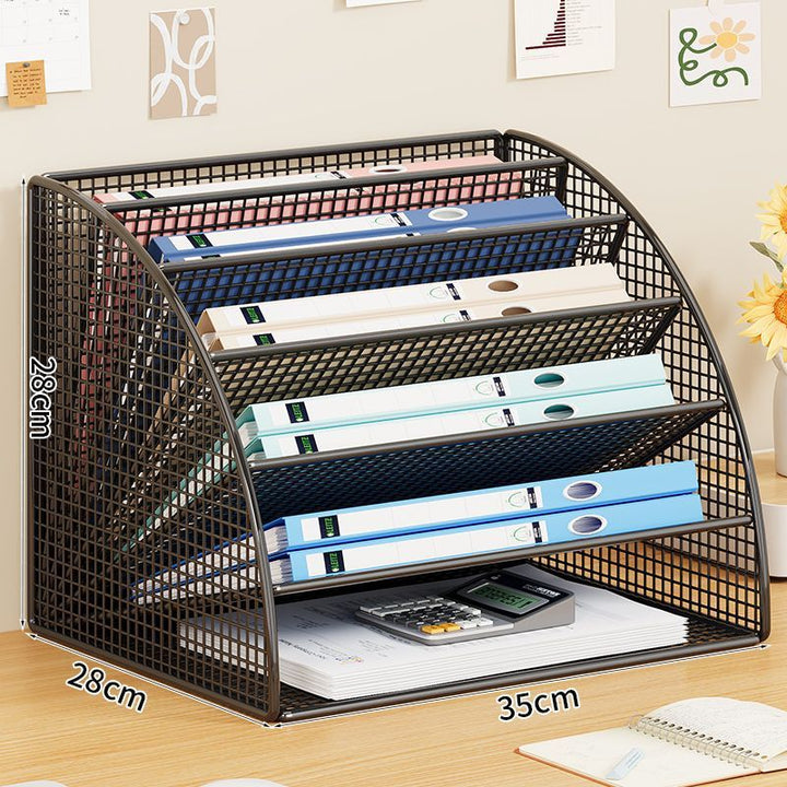 Mesh Document Storage Organizer Bowlift