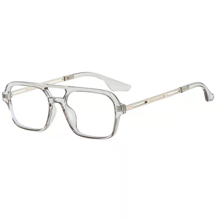 Women's Designer Sunglasses with Elegant Transparent Frame and Yellow Lenses Bowlift