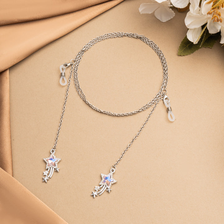 Floral Charm Eyewear Chain Bowlift