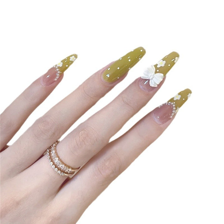 Artistic Sculpted Press-On Nails Bowlift