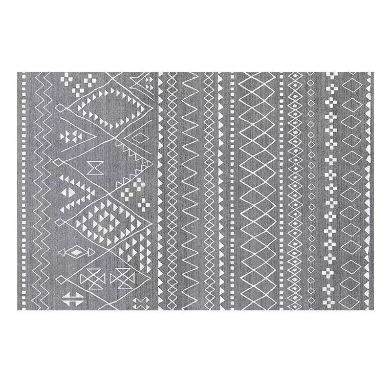 Decorative Ethnic Pattern Area Rug Bowlift