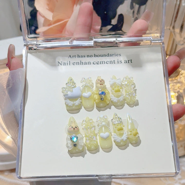 Creative Thematic Press-On Nail Art Set