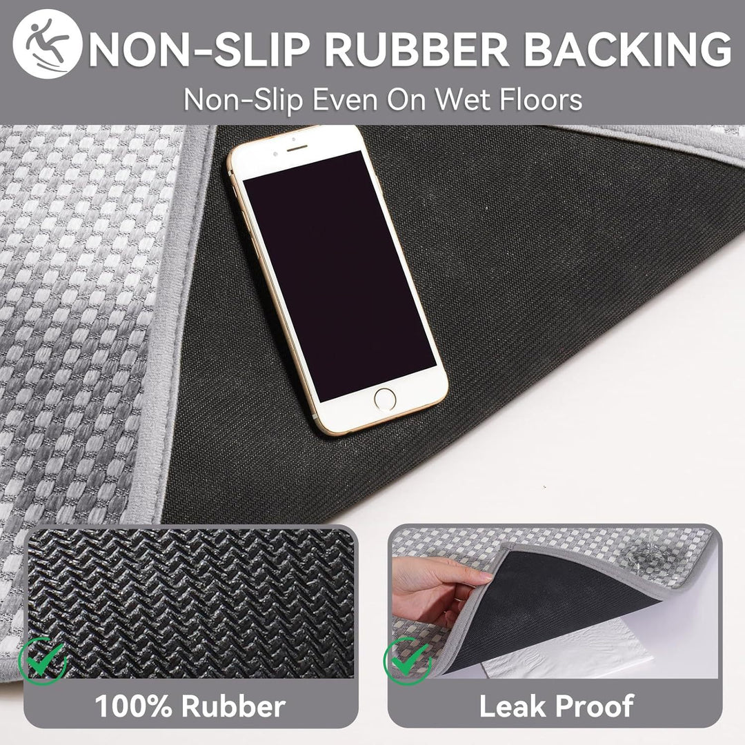 Textured Quick-Drying Bath Mat