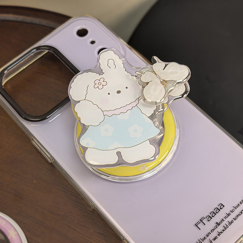 Floral Ice Cream Cone Phone Grip Bowlift