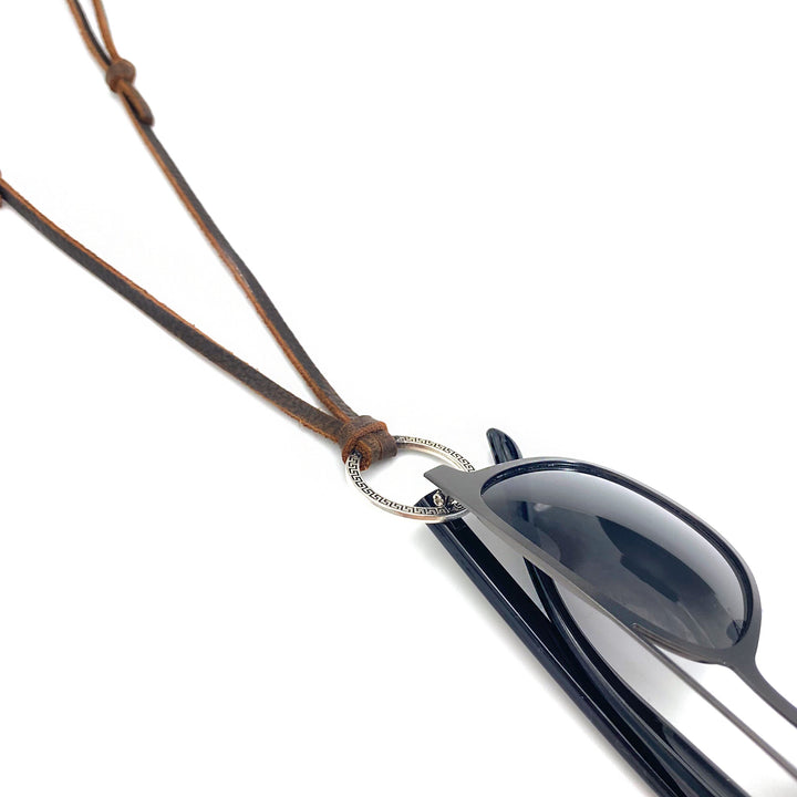 Genuine Leather Eyewear Holding Strap Bowlift