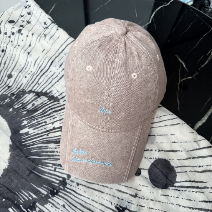 Women's Casual Distressed Cotton Baseball Cap Bowlift
