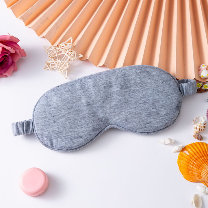 Unisex nan ergonomic sleep mask with soft cotton lining and adjustable elastic band Bowlift