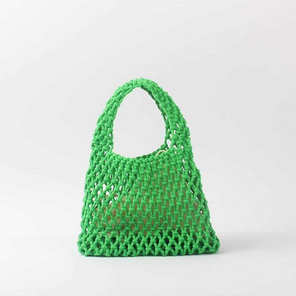 Handwoven Tote Bag Made of Natural Material Bowlift