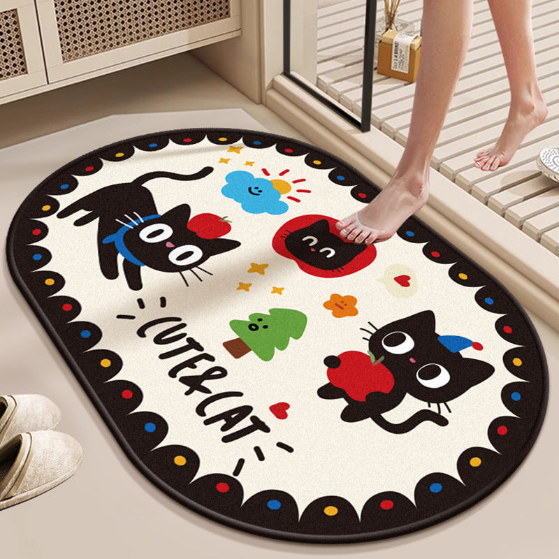 Decorative Area Rug Bowlift