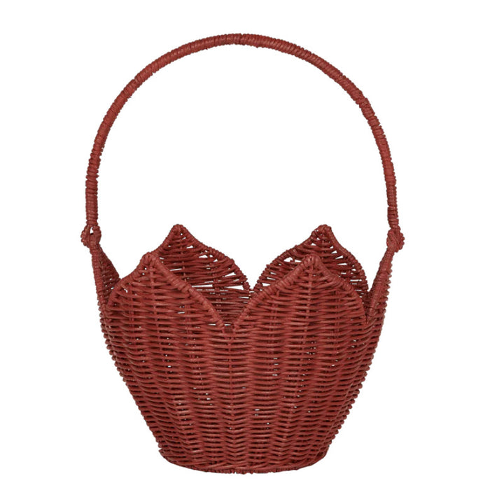 Decorative Woven Handled Basket Bowlift