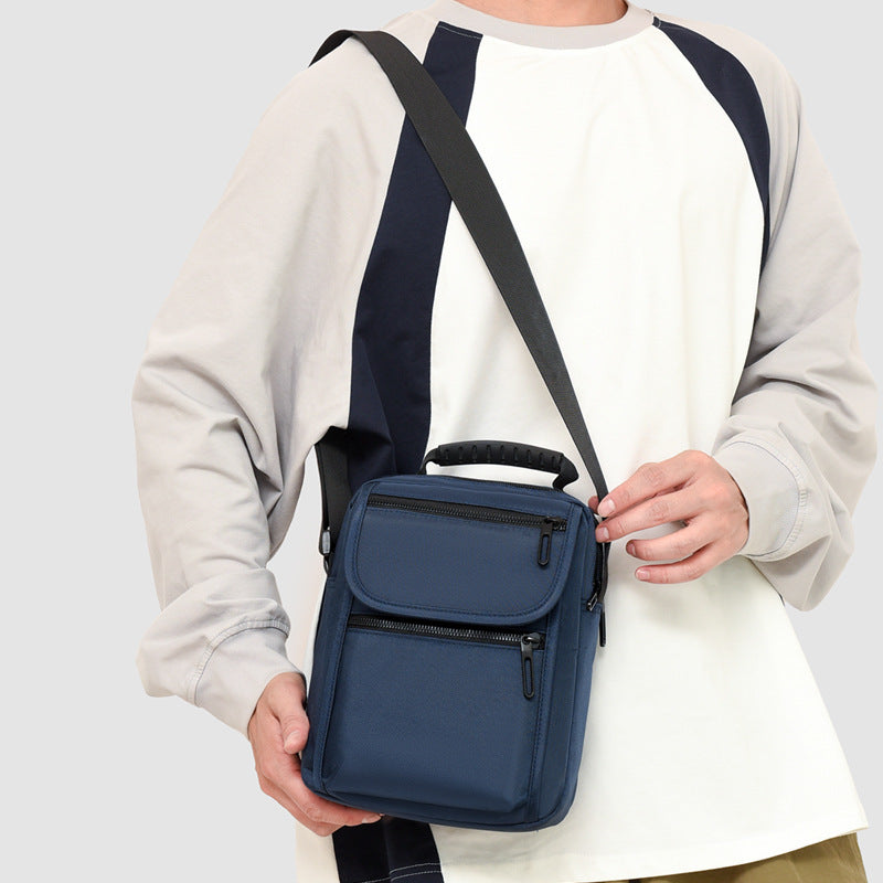 Compact Multi-Pocket Messenger Bag Bowlift