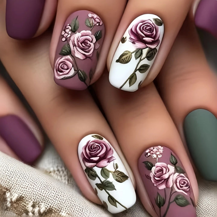 Floral Gradient Nail Art Kit Bowlift