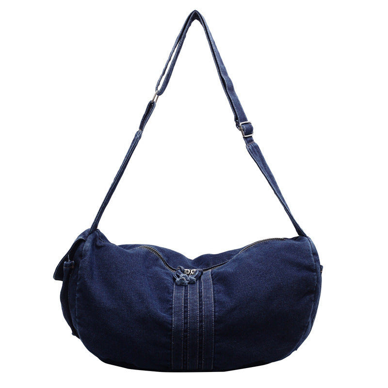 Soft Denim Sling Bag Bowlift