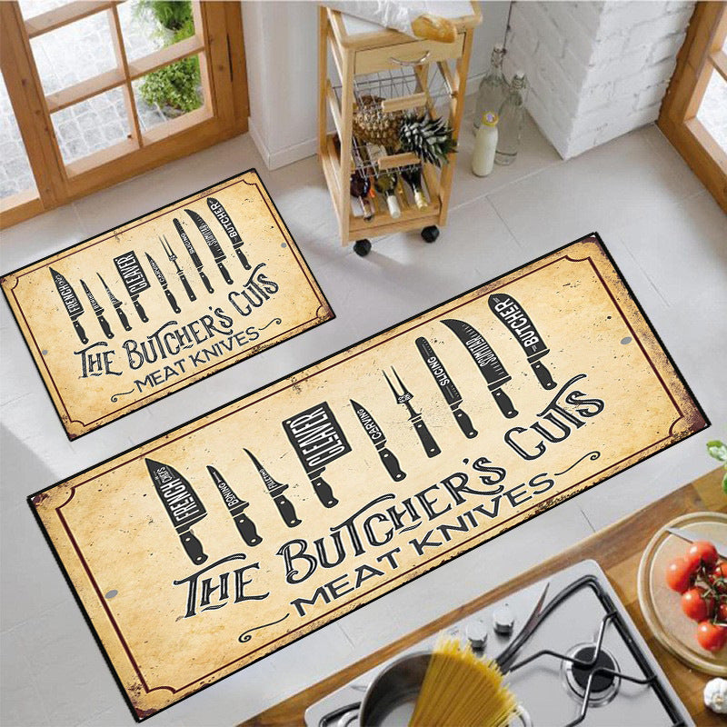Fun Snack-Themed Kitchen Mat Bowlift