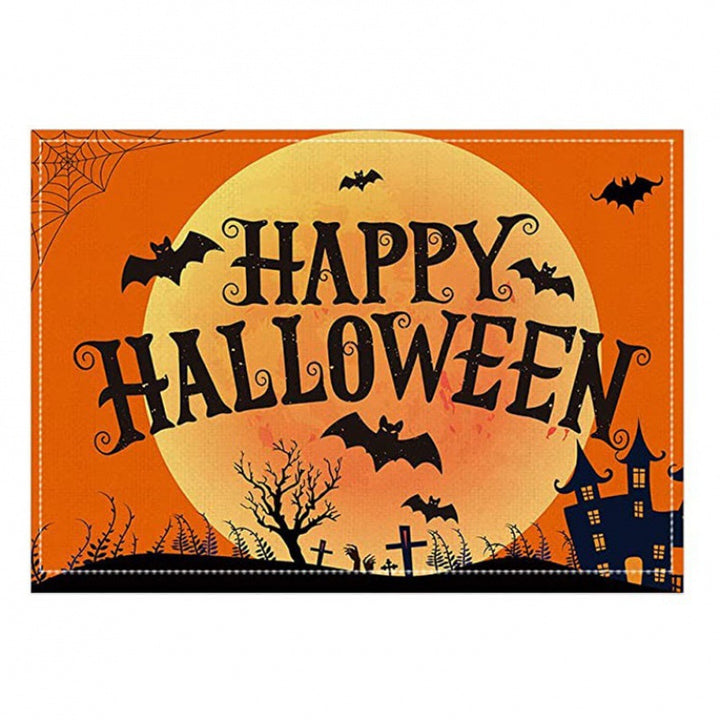 Halloween Themed Decorative Floor Mat Bowlift