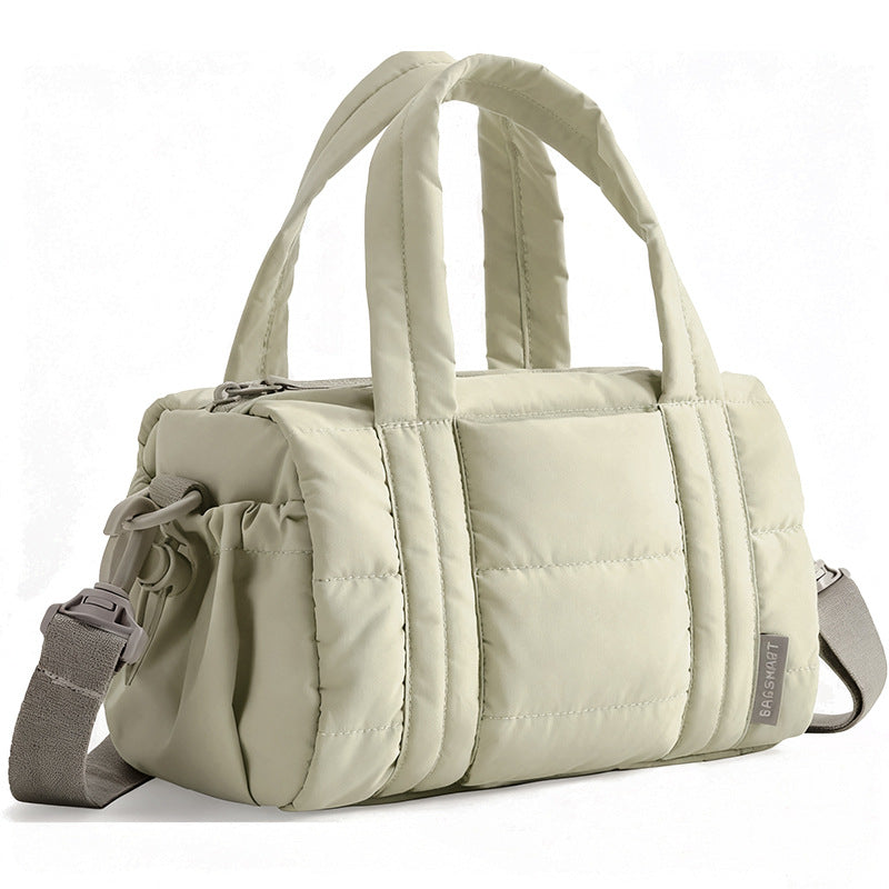 Spacious Padded Weekender Handbag Bowlift