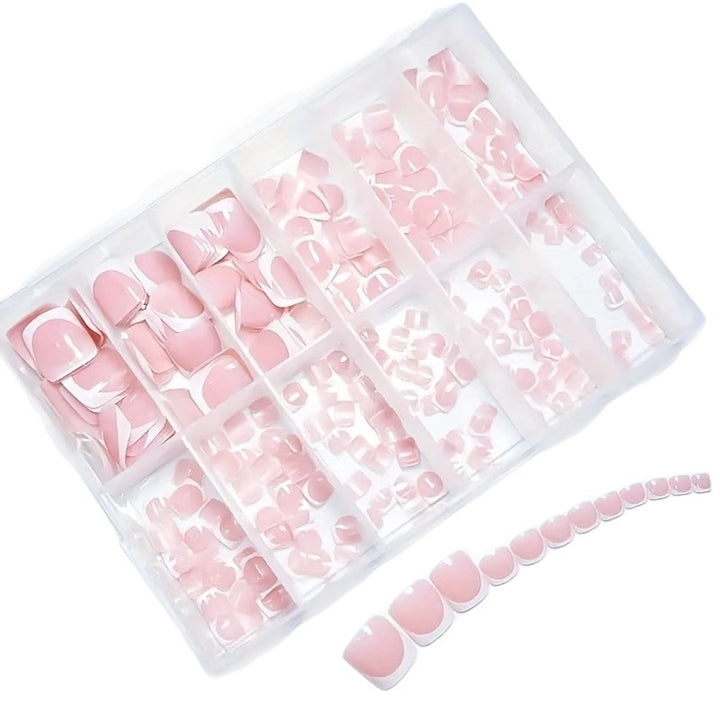 Deluxe Press-On Pedicure Kit Bowlift
