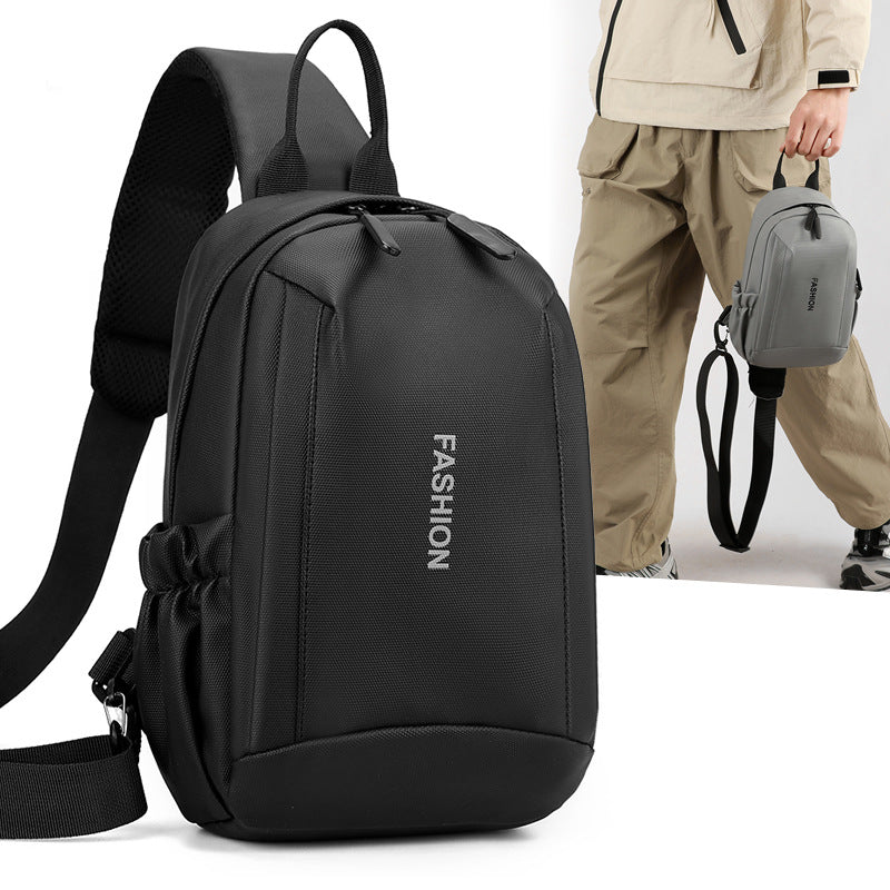 Compact Water-Resistant Sling Backpack Bowlift