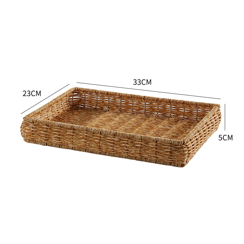 Handwoven Decorative Serving Tray Bowlift 1783754312