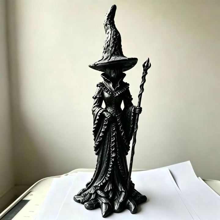Decorative Witch Statue Bowlift