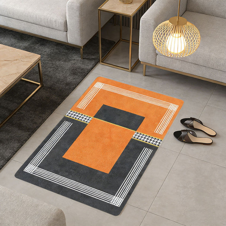 Decorative Geometric Pattern Area Mat Bowlift
