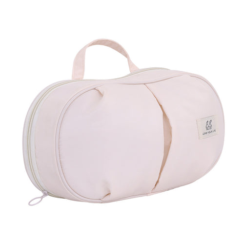 Cosmetic Transport Bag with Innovative Interior Compartment Design Bowlift