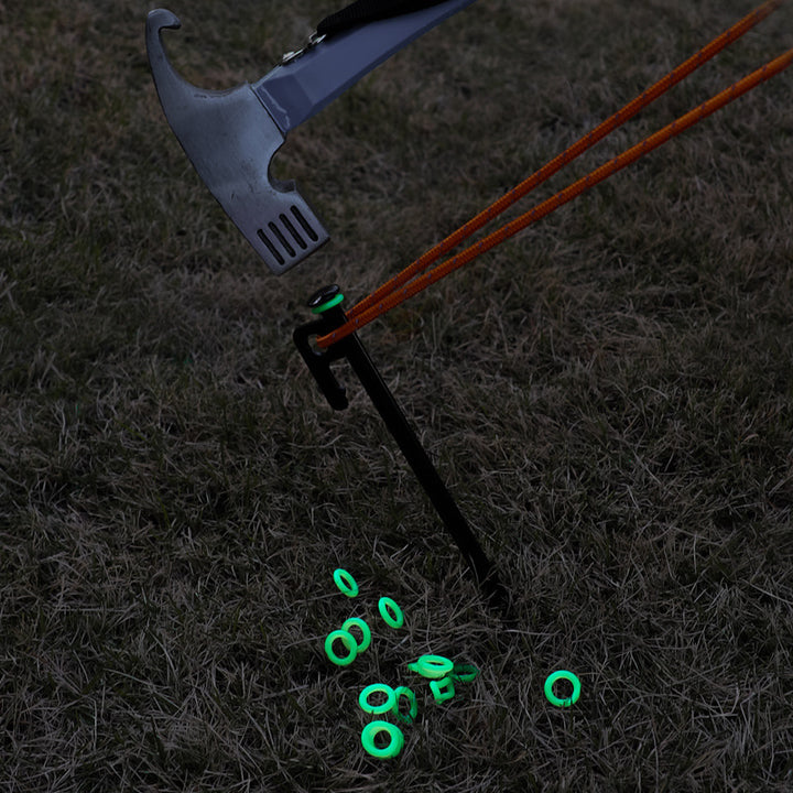 High-quality tent peg made of solid material with stable RGB marking Bowlift
