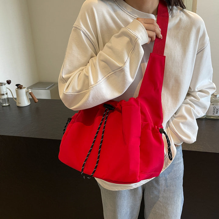 Soft Fabric Casual Crossbody Bag Bowlift