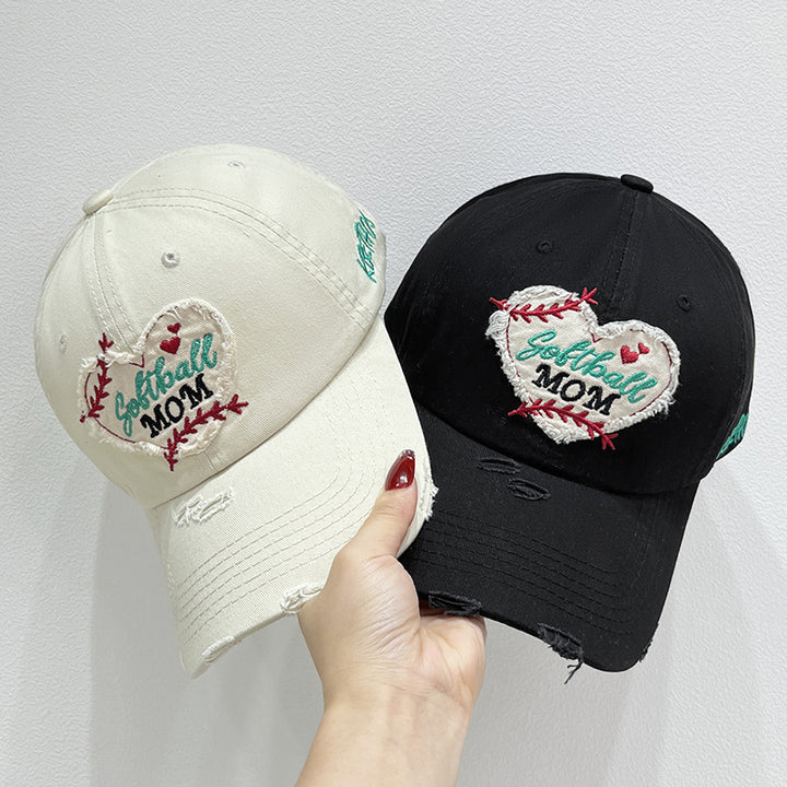 Women's Embroidered Sports Baseball Cap Bowlift