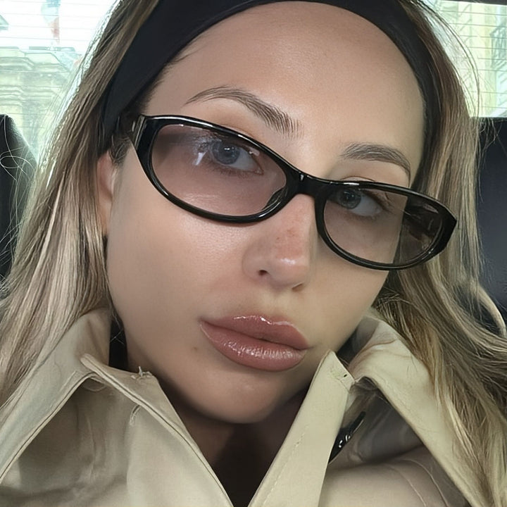 Women's fashionable glasses in elegant retro style Bowlift