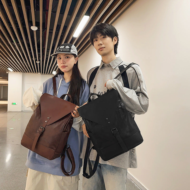 Vintage Leather Backpack Bowlift