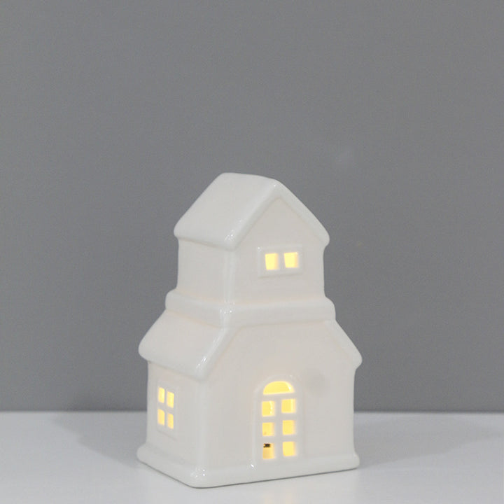 Ceramic House-Shaped Tea Light Holder Bowlift