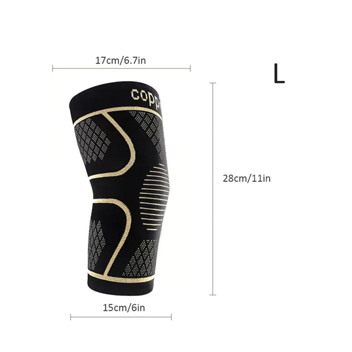 Copper Infused Knee Support Sleeve Bowlift