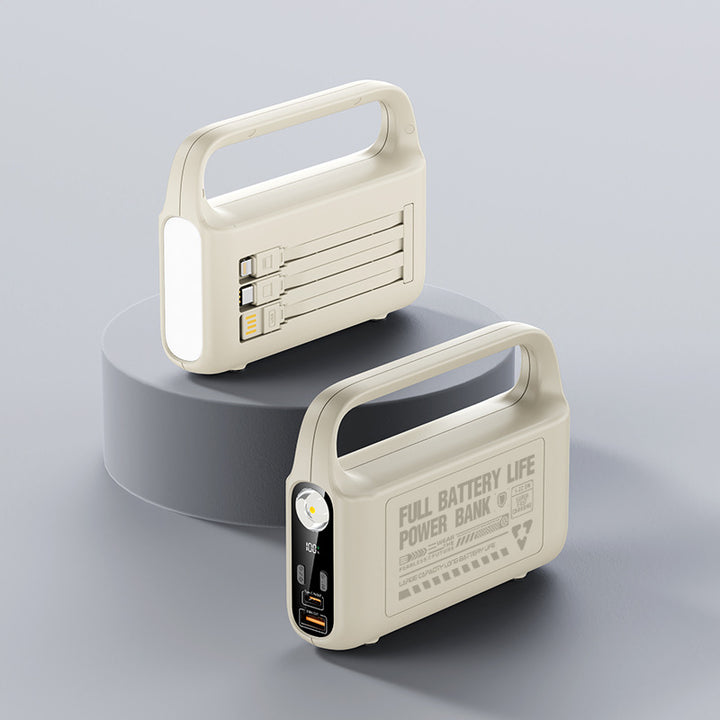 Portable power bank with light function Bowlift