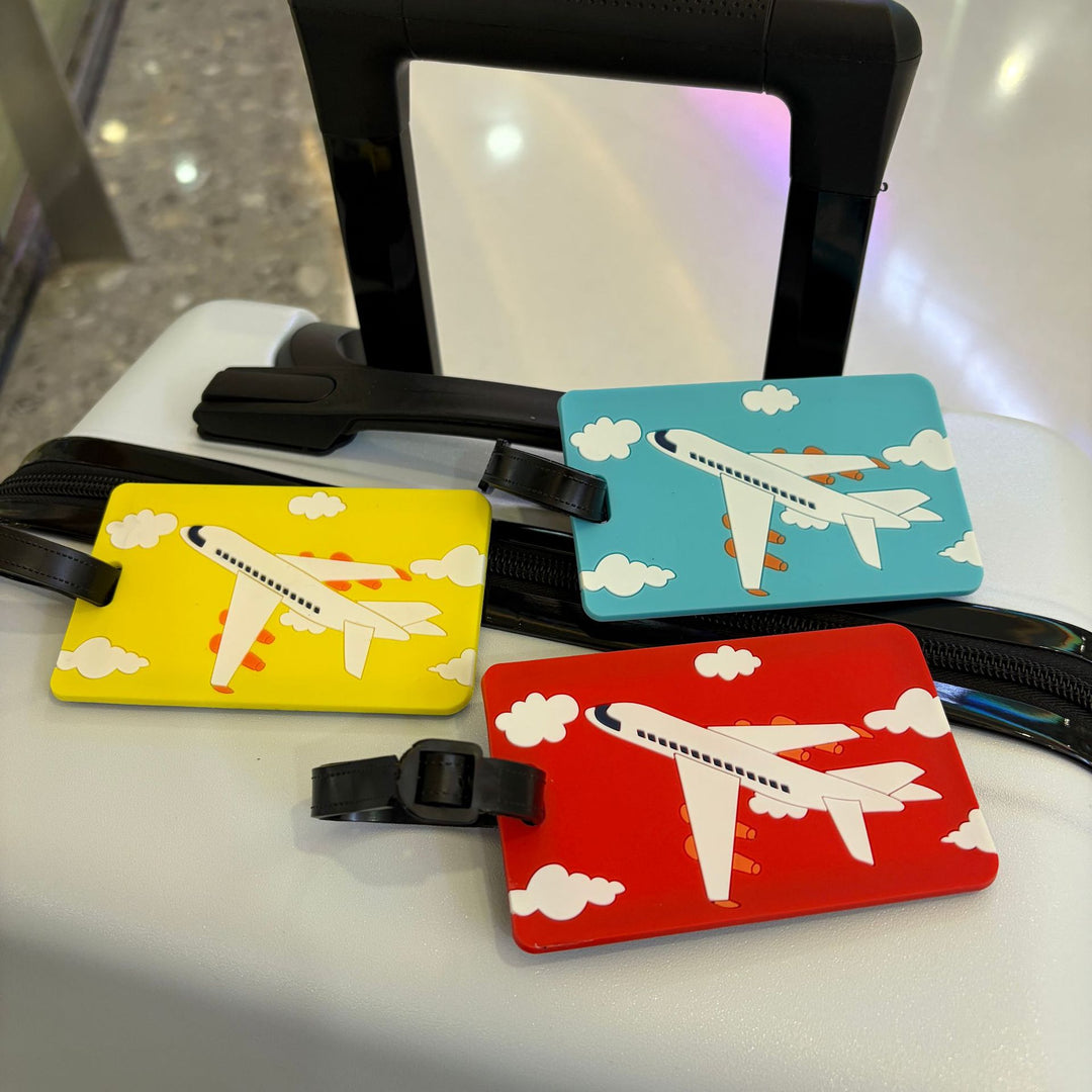 Airplane Design Travel Luggage Tag Bowlift
