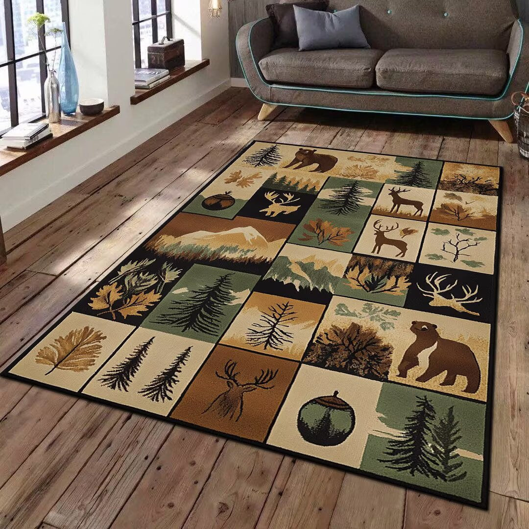 Decorative Area Rug Bowlift
