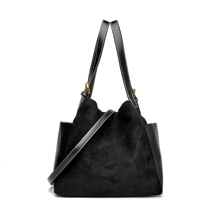 Suede Bucket Handbag Bowlift