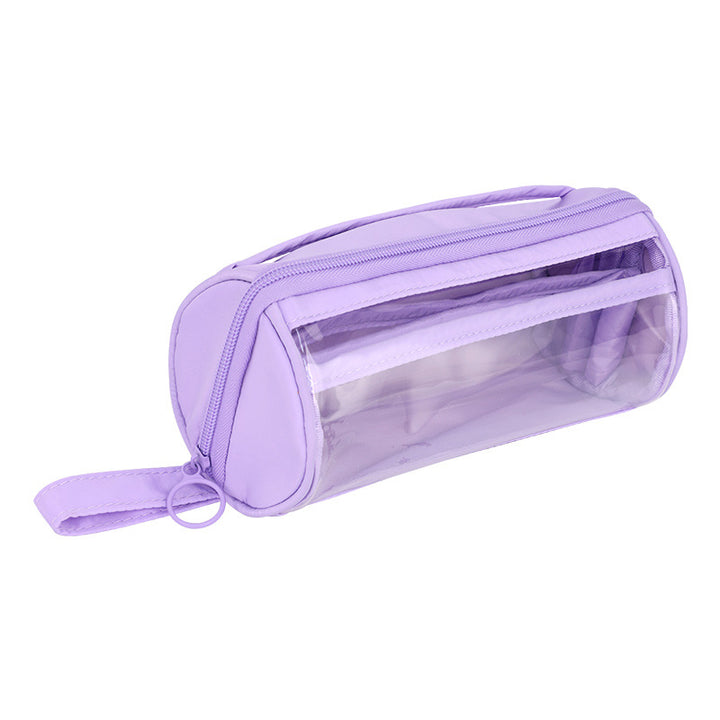 Pencil case with transparent window and attractive design Bowlift