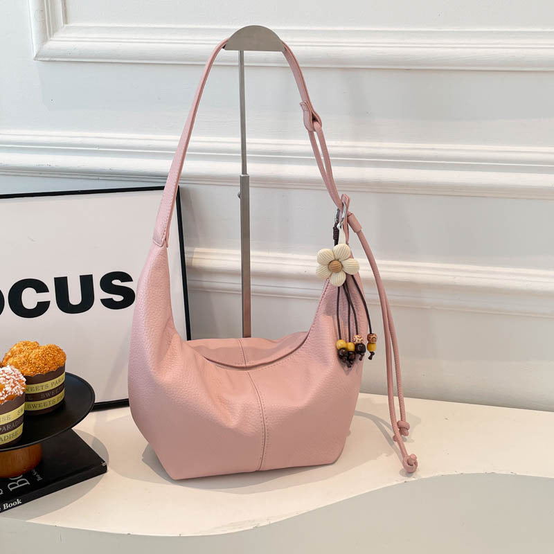 Leather Hobo Bag Bowlift