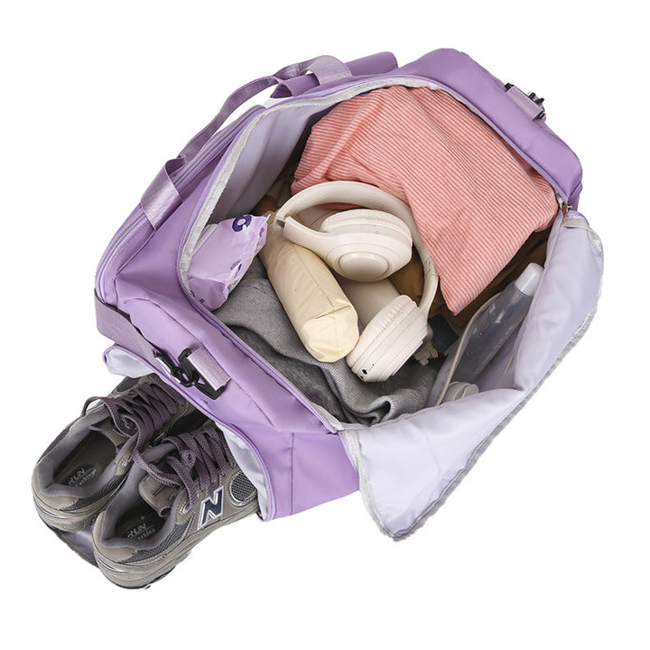 Spacious Travel Duffel Bag with Multiple Compartments Bowlift
