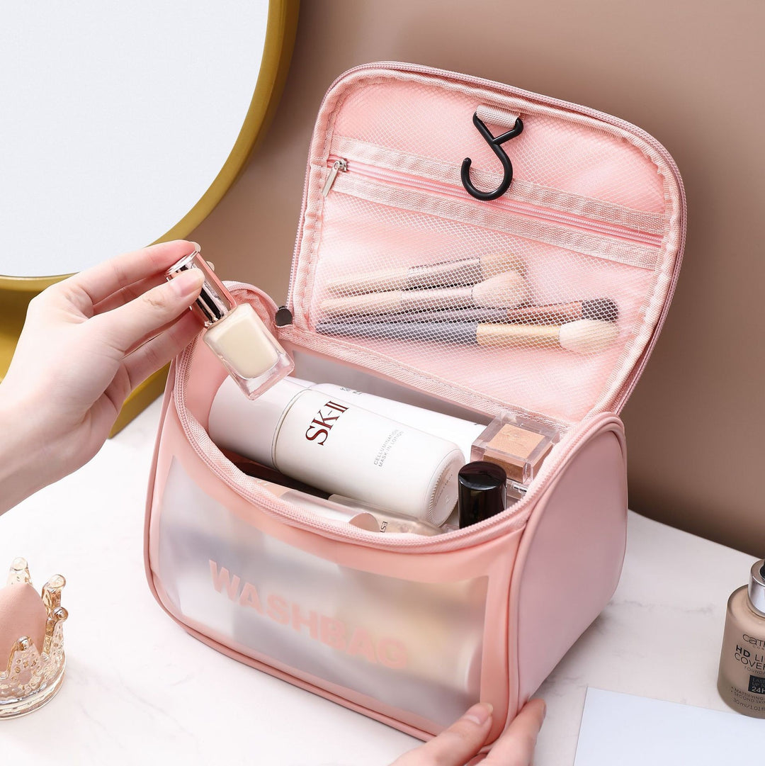 Transparent Travel Wash Bag Bowlift