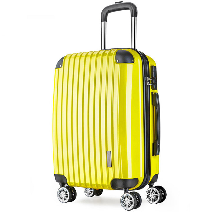 Unisex High-Durability Hard Shell Wheeled Suitcase Bowlift