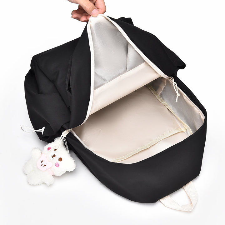 Practical leisure backpack with versatile compartments Bowlift