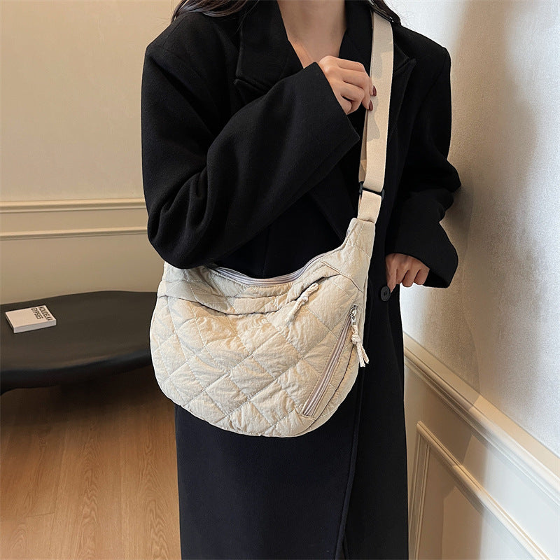 Quilted Hobo Handbag Bowlift