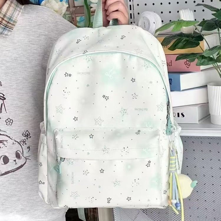 School backpack with playful star design and multiple compartments Bowlift
