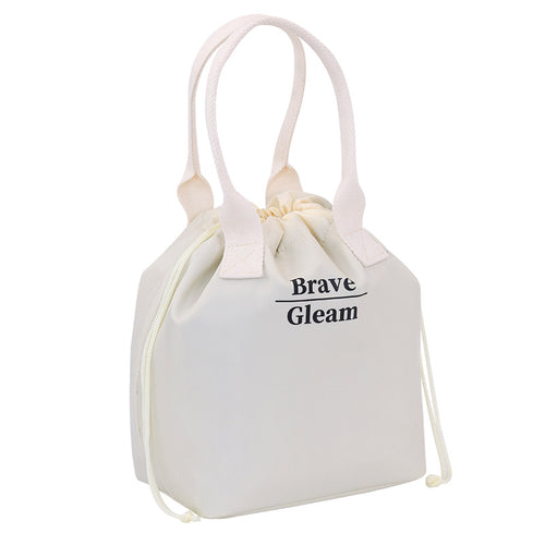 Insulated Lunch Bag With Practical Drawstring Bowlift