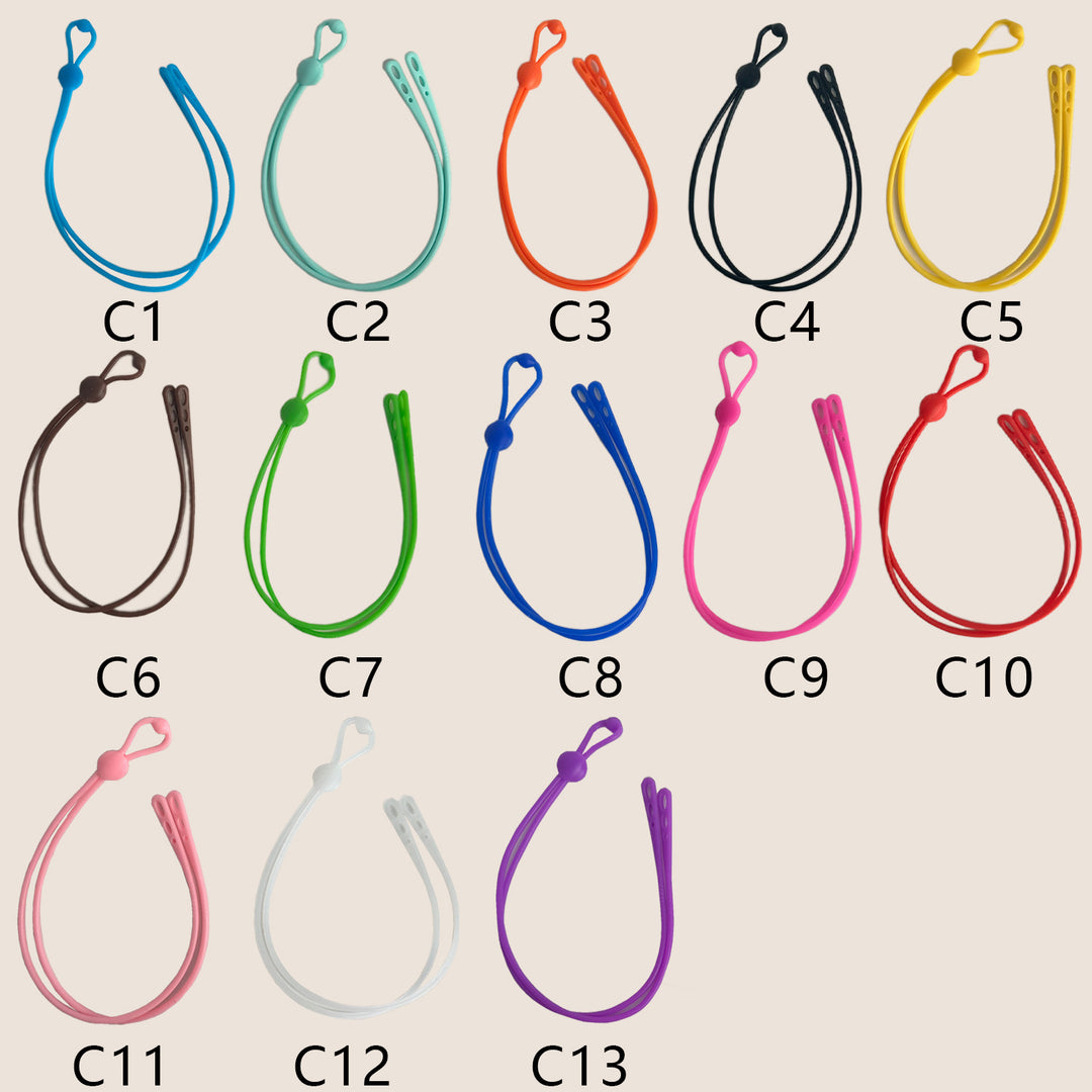 Adjustable Elastic Eyewear Retainer Bowlift