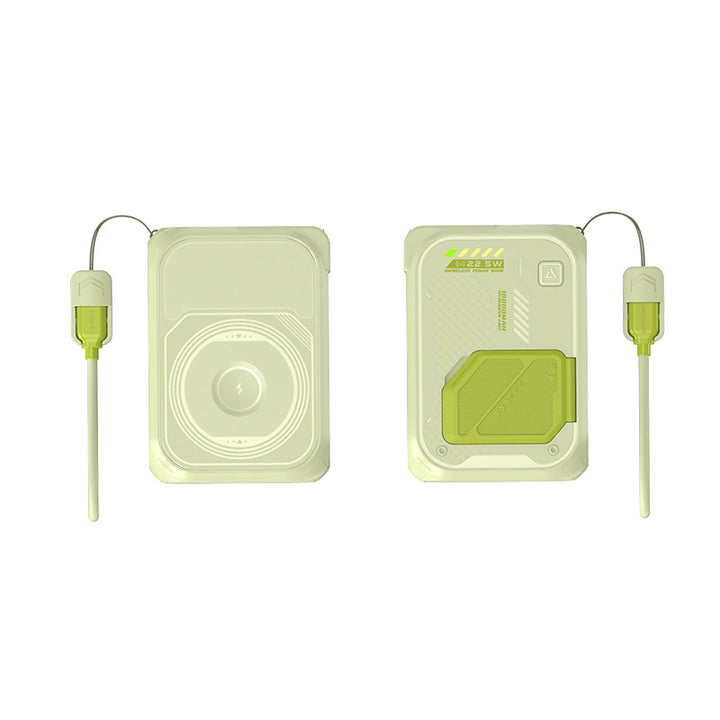 Portable power bank with integrated fast charging function and water protection Bowlift